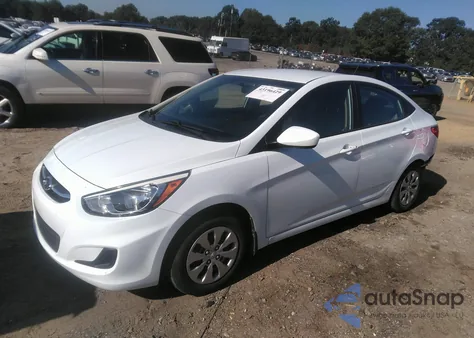 2017 Hyundai Accent Se from USA, damaged, VIN KMHCT4AE8HU271460
